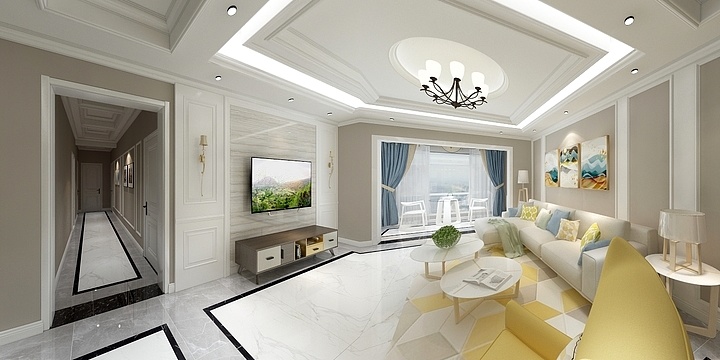 铭遵丨18185276877-华鼎一号4号楼7-1-装修设计方案