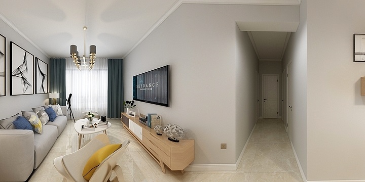 設計師SanMu-【塔克装饰】丽晶公馆-81㎡-装修设计方案