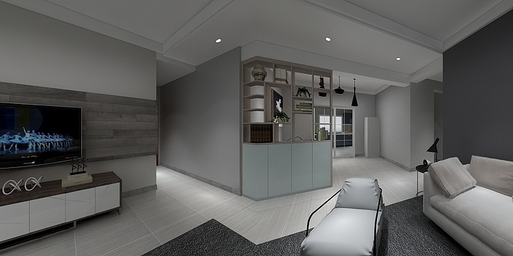 设计师陈昌建-5号地17-1602北欧-装修设计方案