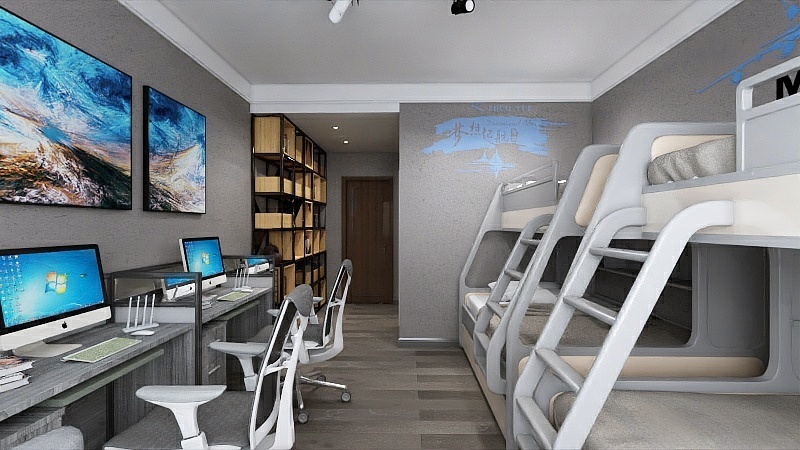 浅岛十一-电竞酒店图-装修设计方案