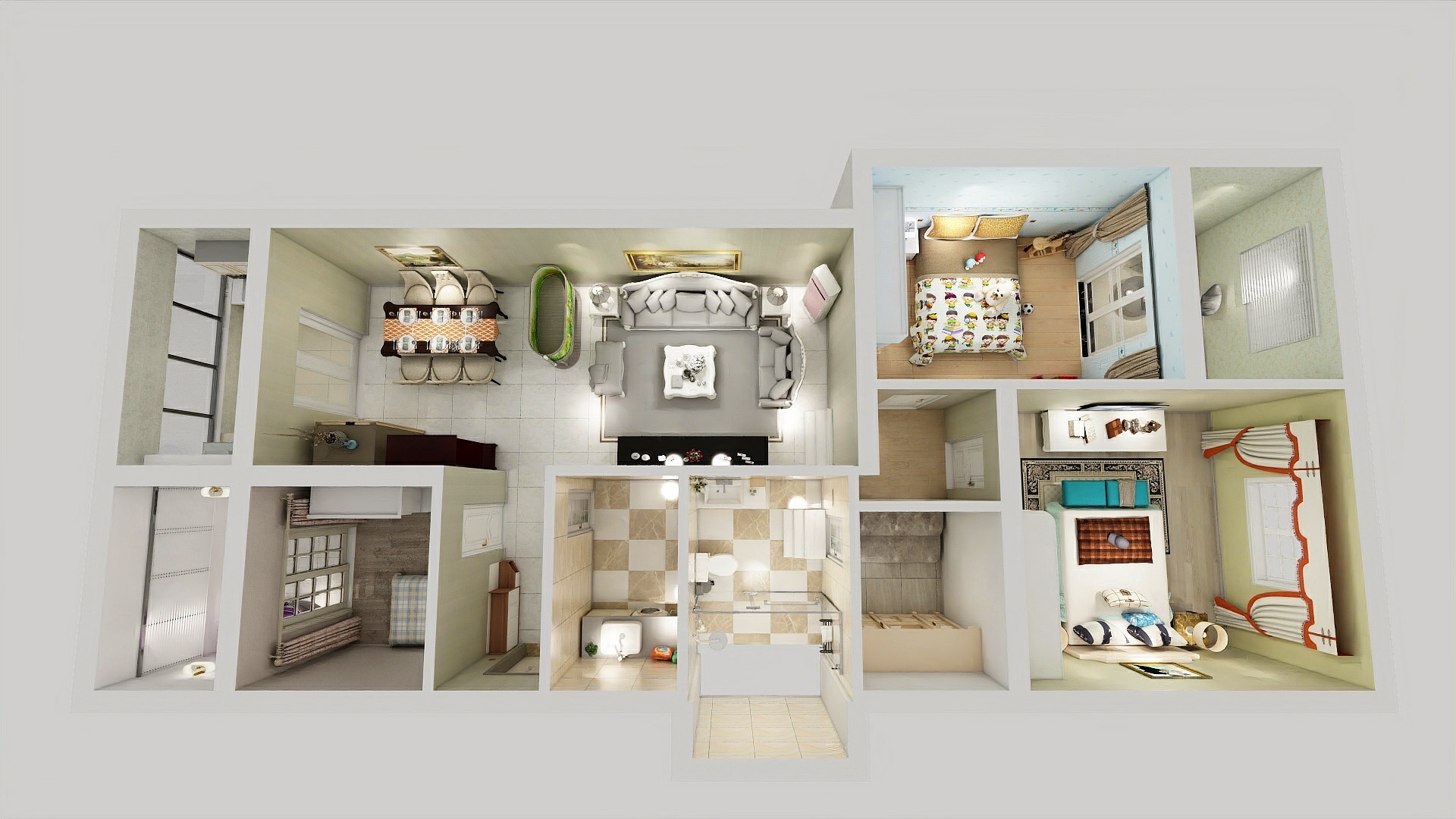 遇见你真好enIE-徐州富丽花园简欧风格-装修设计方案