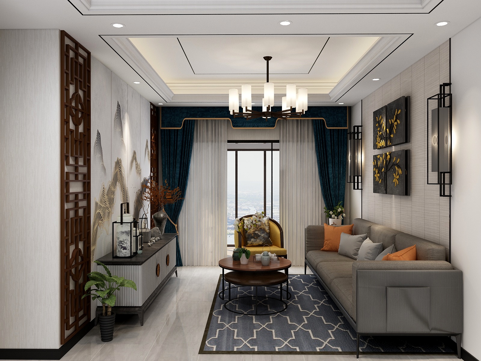 蓝致软装-龙湖时代天街-装修设计方案