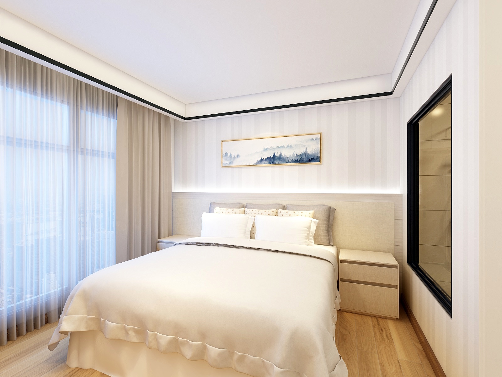 OceanHwang-嘉禾酒店单间套房效果-副本-装修设计方案