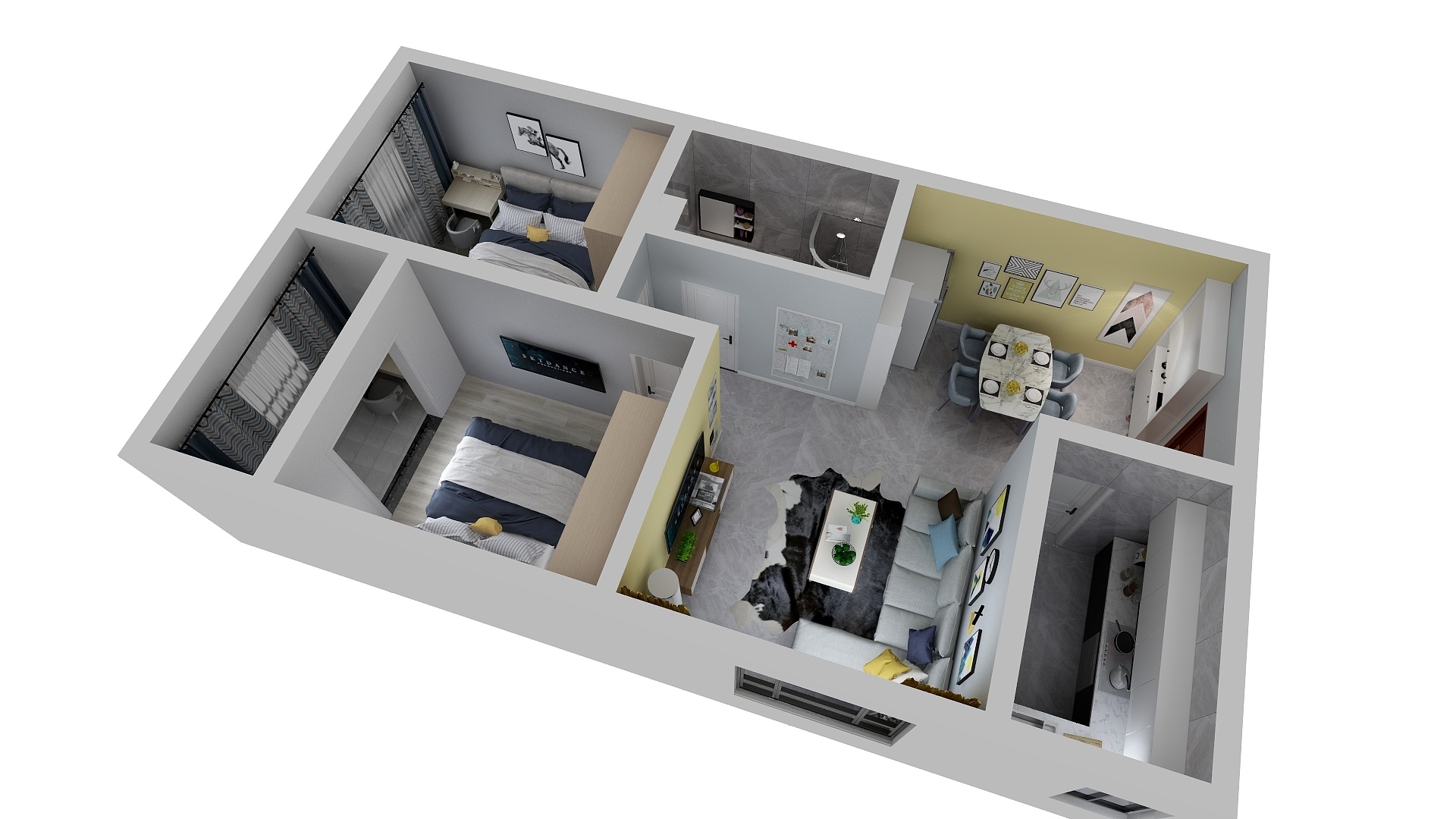 158****3029kBXg-大东关中间套-副本-装修设计方案