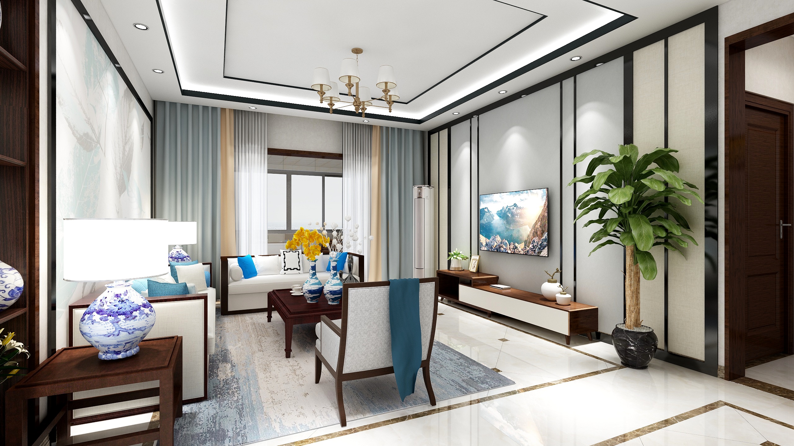 很会演戏hYDK-样板间1-装修设计方案