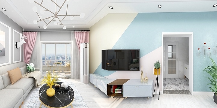 MAY原创设计-生利广场02户北欧-装修设计方案