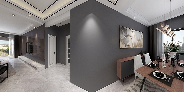 河北阿杰-智慧城小三室-装修设计方案