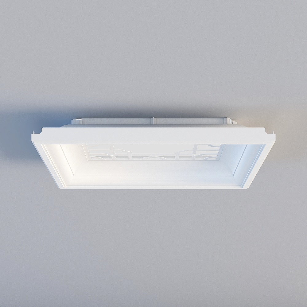 发光立体扣板23D模型