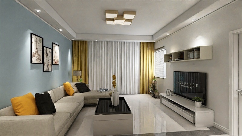 牧云是我啊-滨江豪园126.00㎡A户型3室3厅2卫1厨-装修设计方案