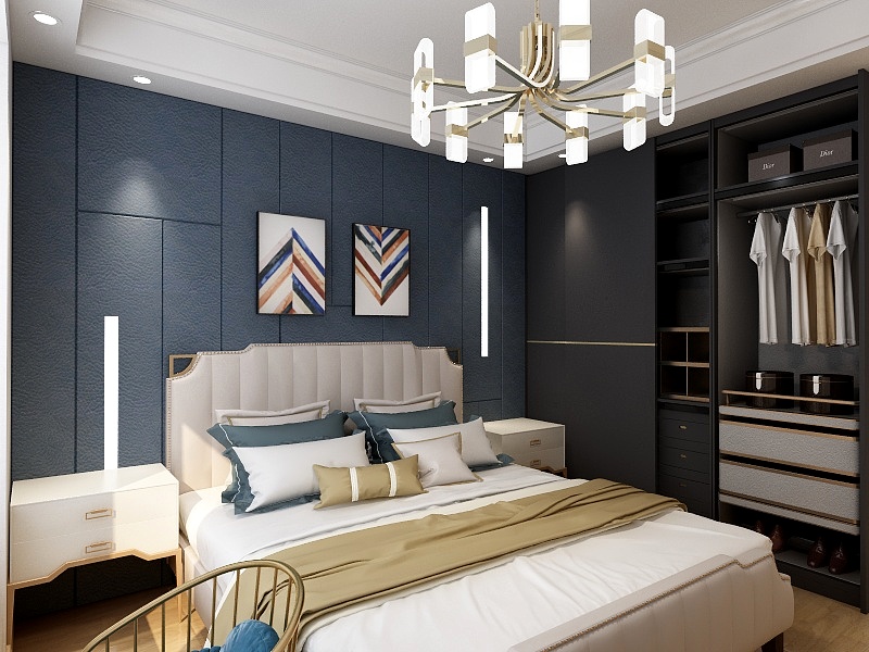 清逸空间设计事务所-海威天悦4-2-1703-装修设计方案