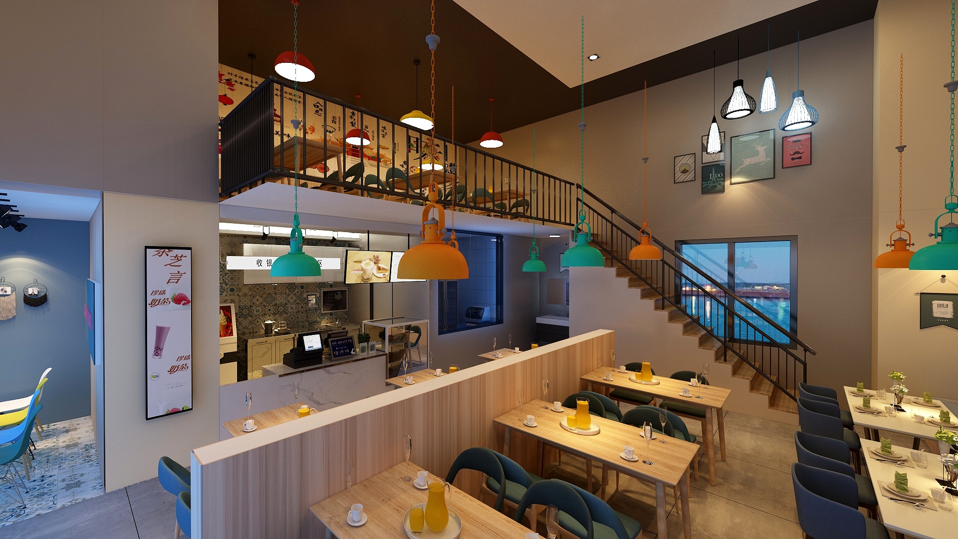 设计师赵亚男-龙城广场餐饮 - 副本-装修设计方案