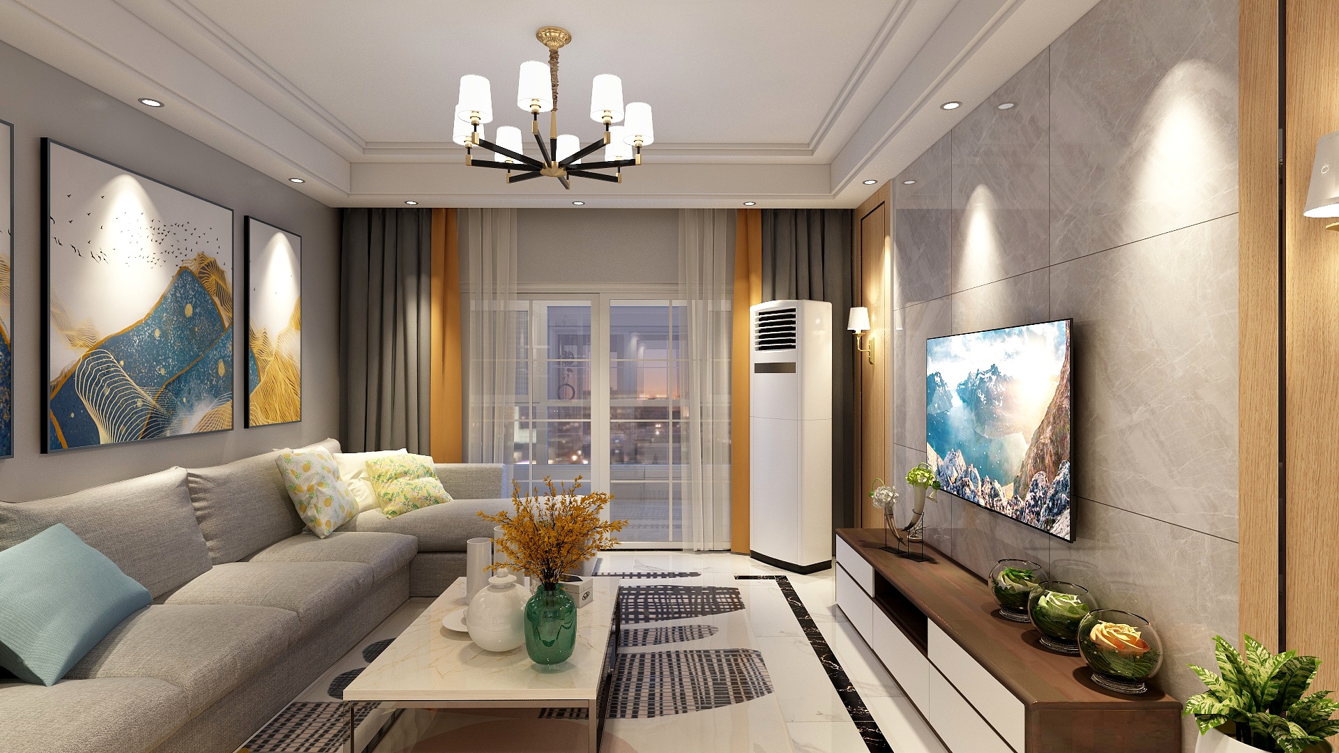 帝景天成兔宝宝全屋定制-时代广场5栋2单元703室-装修设计方案