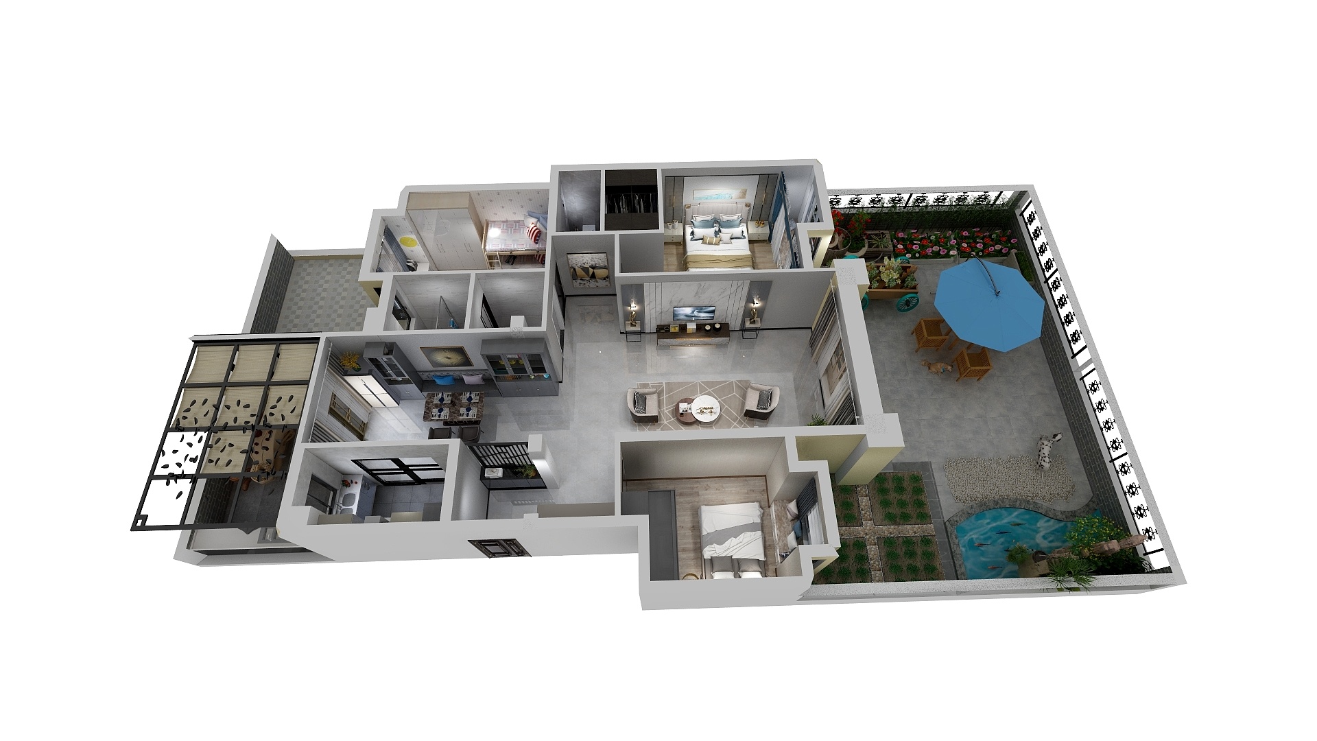 朱小燕-大唐东汇秦先生雅居--装修设计方案