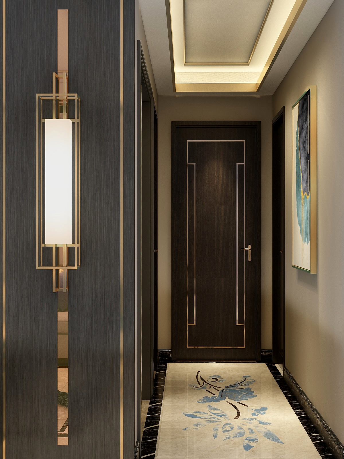 德国芬迪-御园·江南新中式样板房-装修设计方案