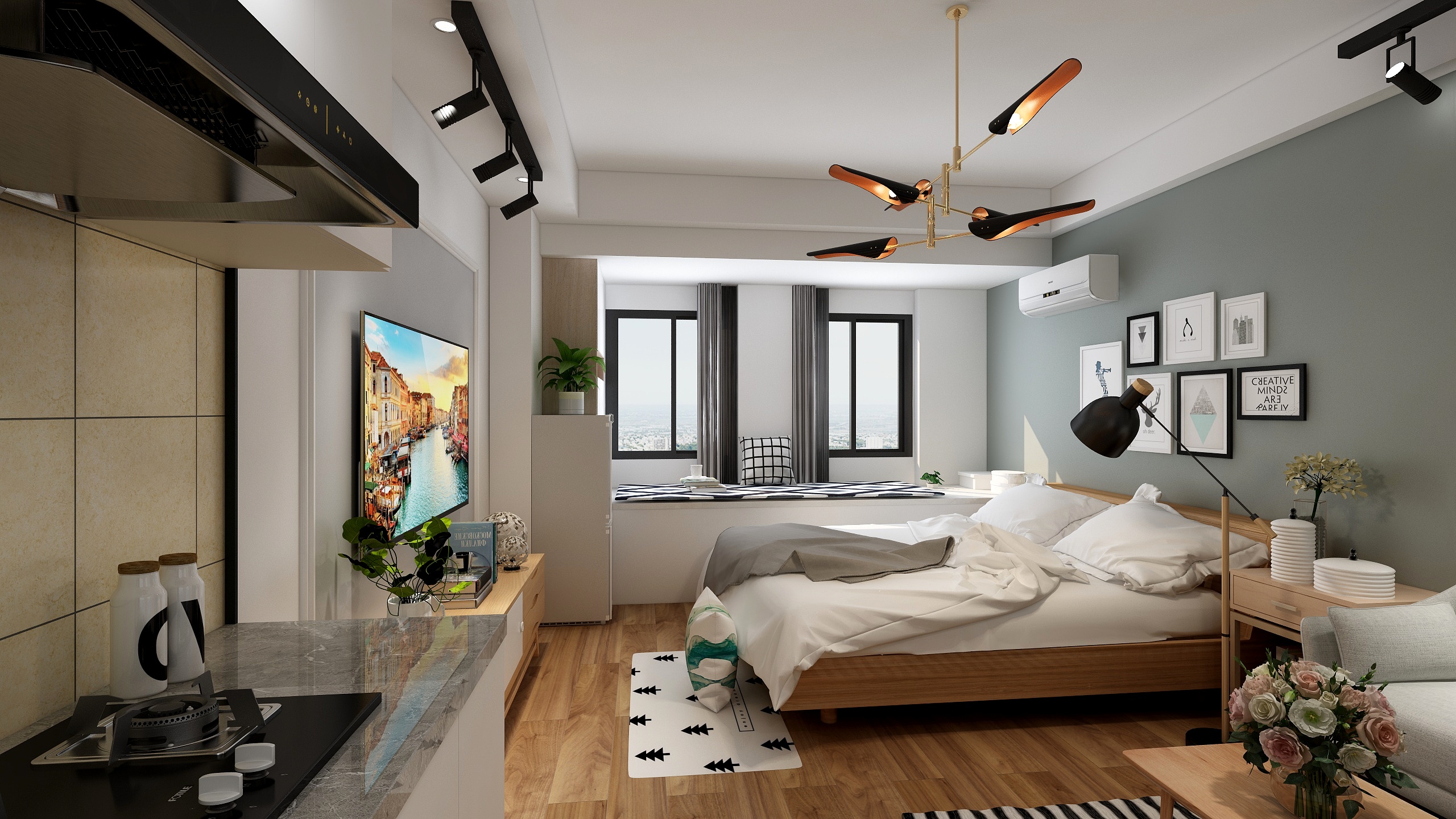 设计师-韩强-群贤道9号-装修设计方案