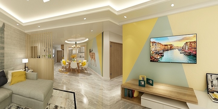 candyZRSh-金域蓝湾11栋01户型-装修设计方案