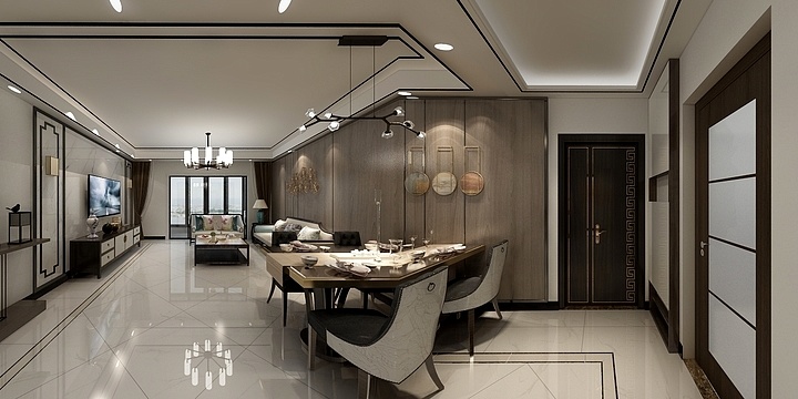 周Gong-新中式-装修设计方案