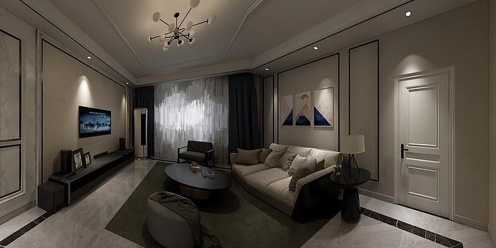 凤雨-恒昌卢浮公馆-装修设计方案