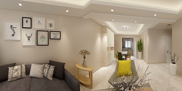 尹祥兵-孔城七期-三房-装修设计方案