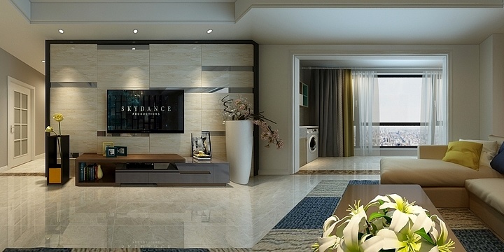 潘丽设计-文泉理想城-装修设计方案