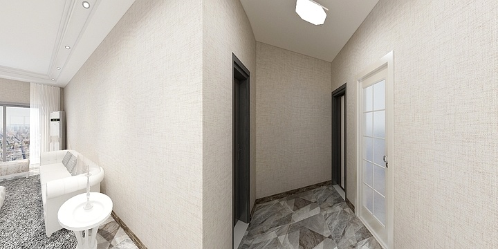 19亿贝利的男人-玉兰花园24-1-802客厅-装修设计方案