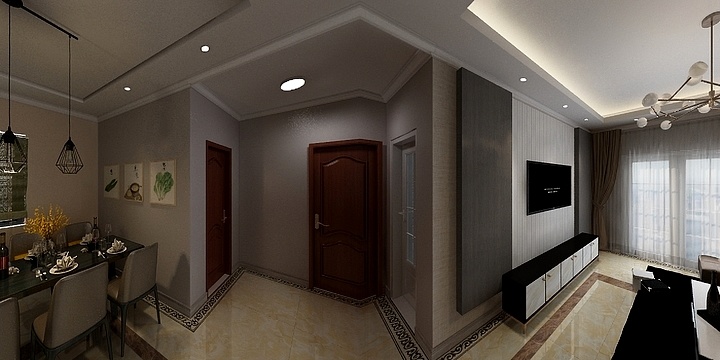 游牧者-一环港都 2-203 王波-装修设计方案