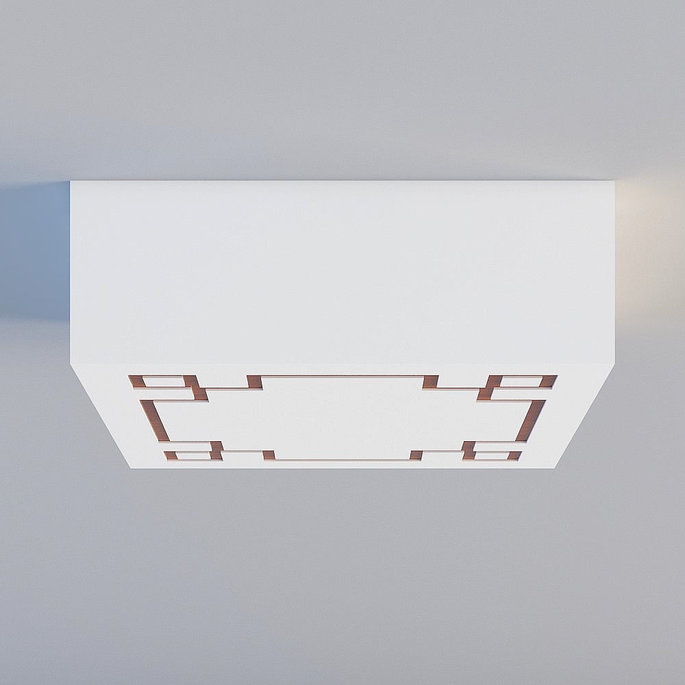 玄关吊顶3D模型