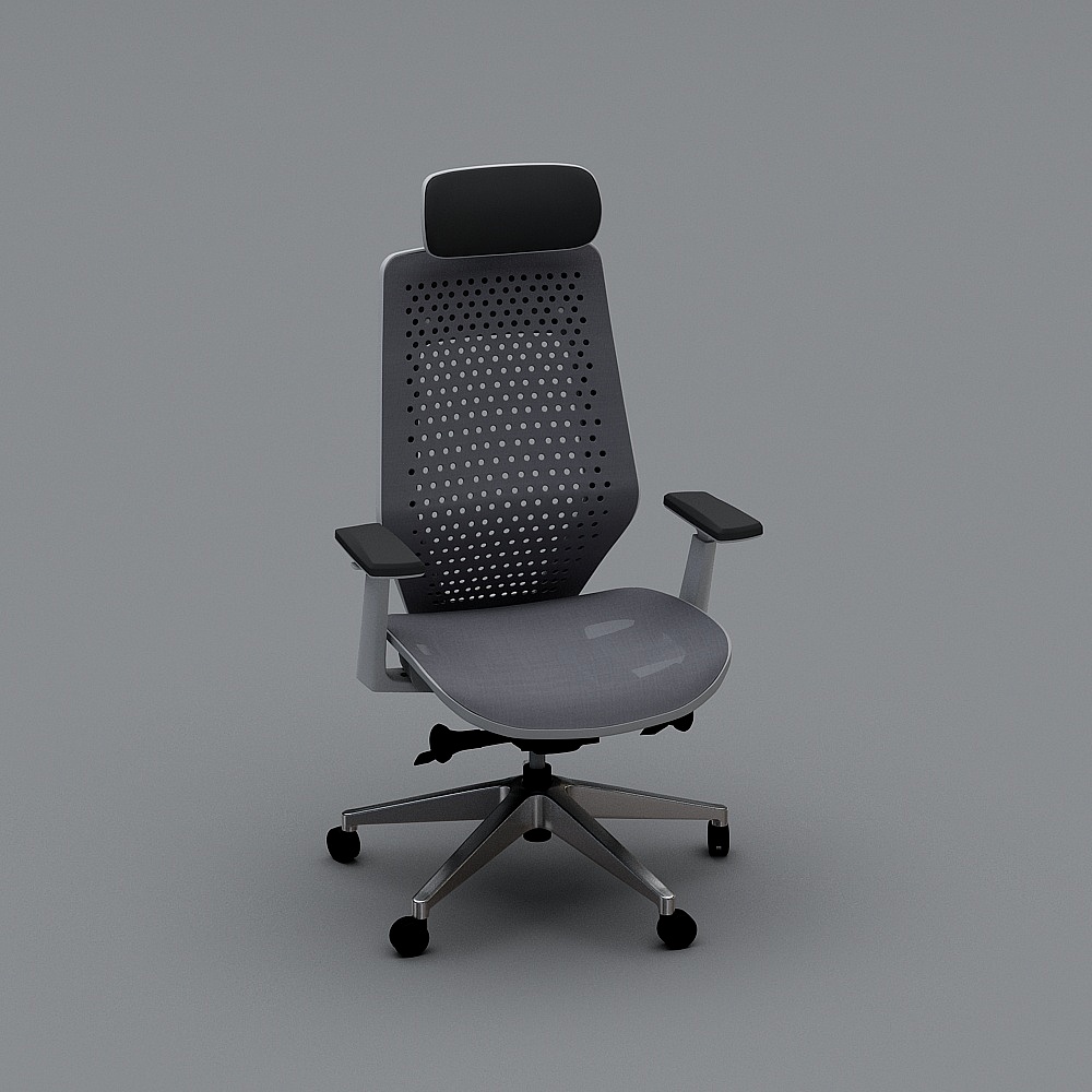 01-MYW-01A1-3主管椅3D模型