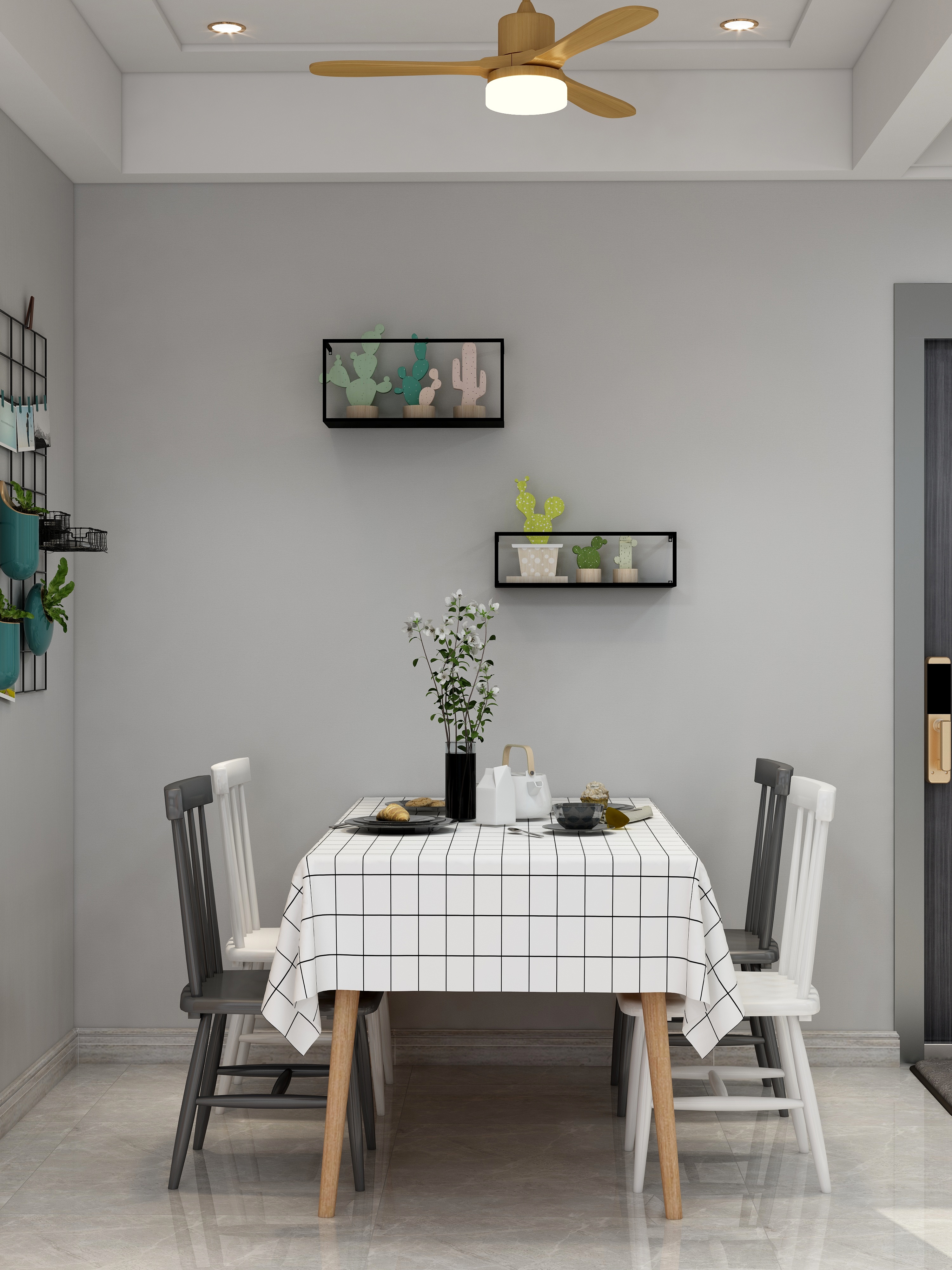 laura设计工作室-原木色-简装修效果图