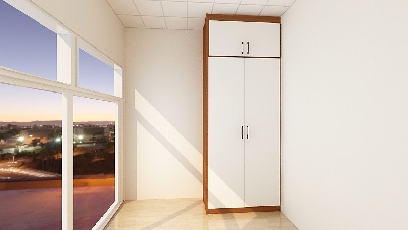 余莉设计-银滩阳台柜-装修设计方案