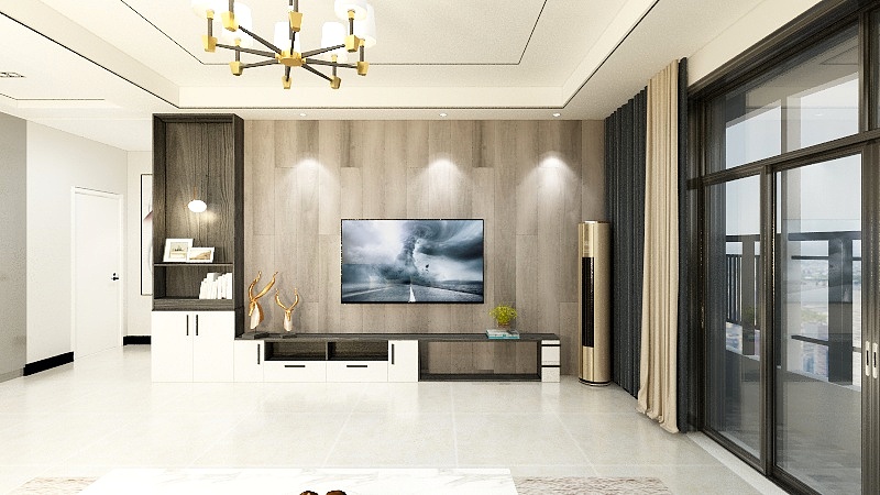 黄磊-建安公寓150后现代-装修设计方案