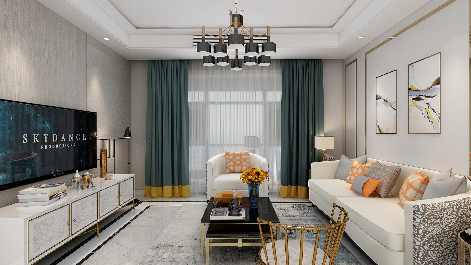 璟言空间设计-国瑞文旅城110雅居-装修设计方案