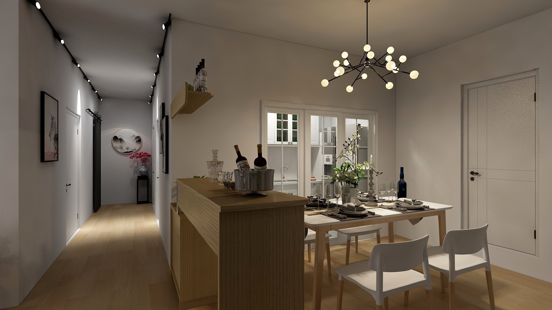 Christtchen-北欧风格三室两卫一厅设计方案-副本-装修设计方案