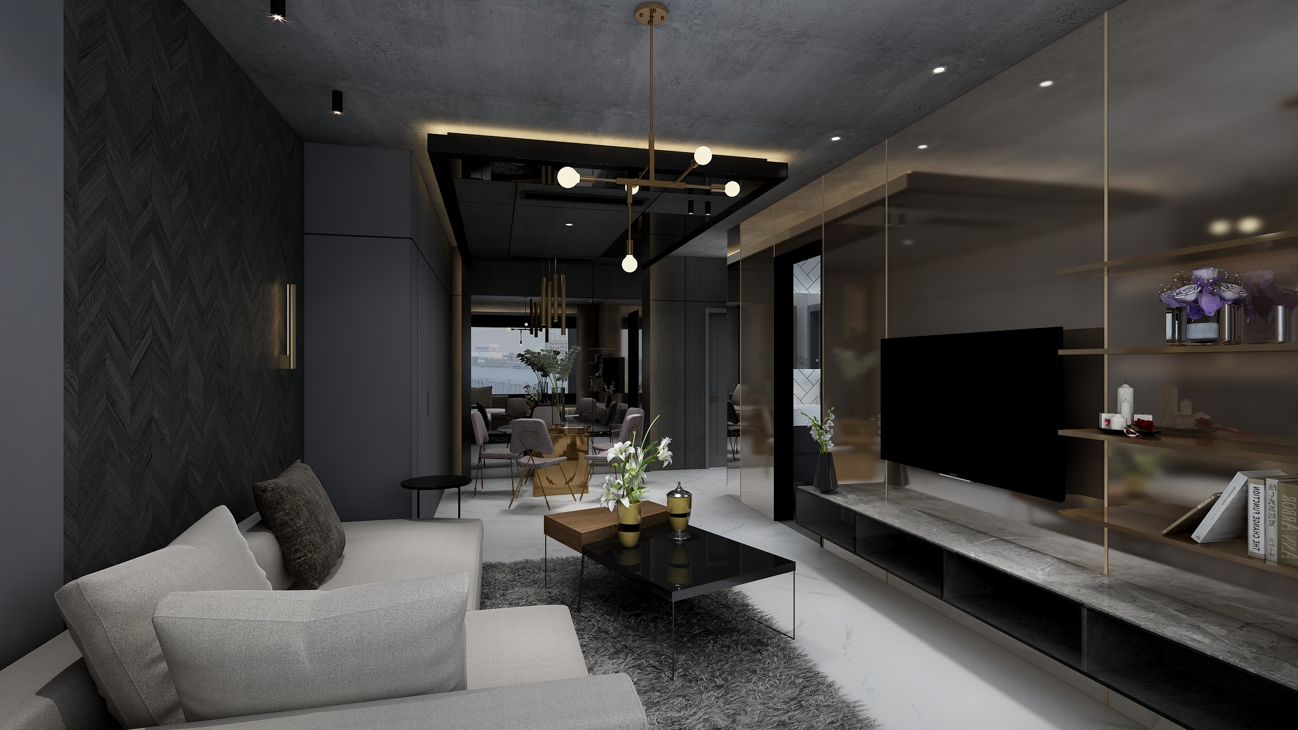 LuoSanity-柔暗-装修设计方案