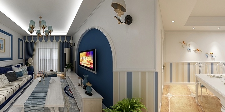 李知忆-七中地中海-装修设计方案