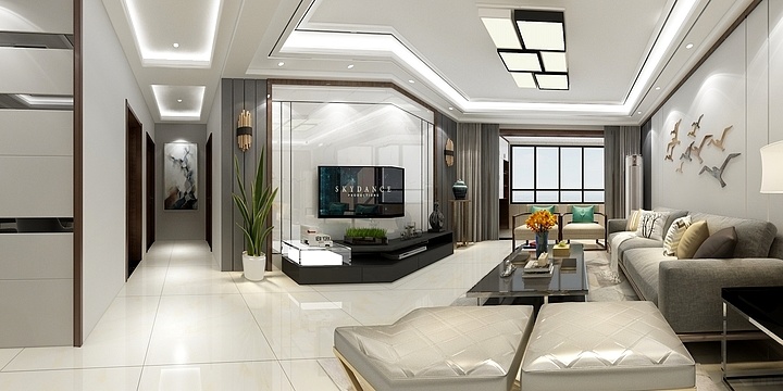 A挚爱小晨:dancer:-和苑35-1-1701-装修设计方案