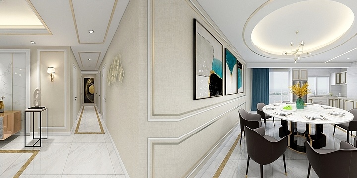 困倦KMHb-君华御庭183-装修设计方案