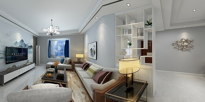 鹤月设计13892529766张-泰和苑2单元7楼东户-装修设计方案