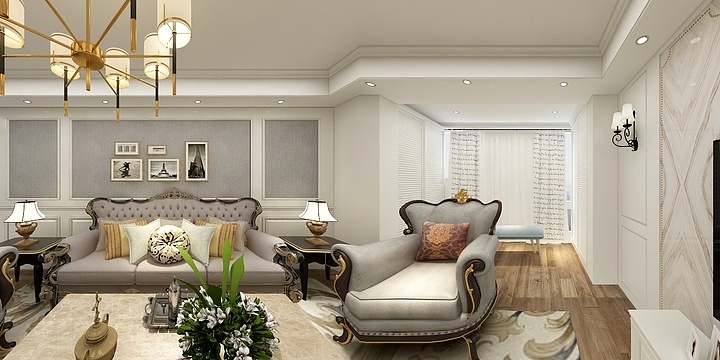 大璞设计-紫东新苑2楼-装修设计方案