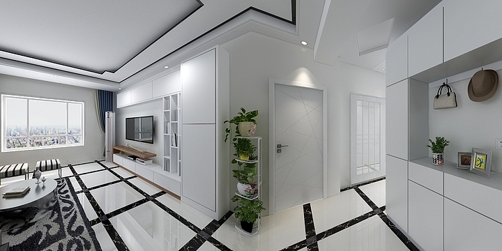 浅世安然-阳光书香苑301-装修设计方案