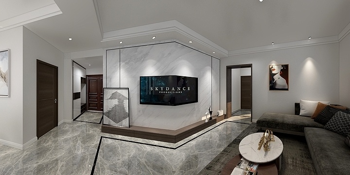 彼岸mXNt-胡总雅居现代风格-装修设计方案