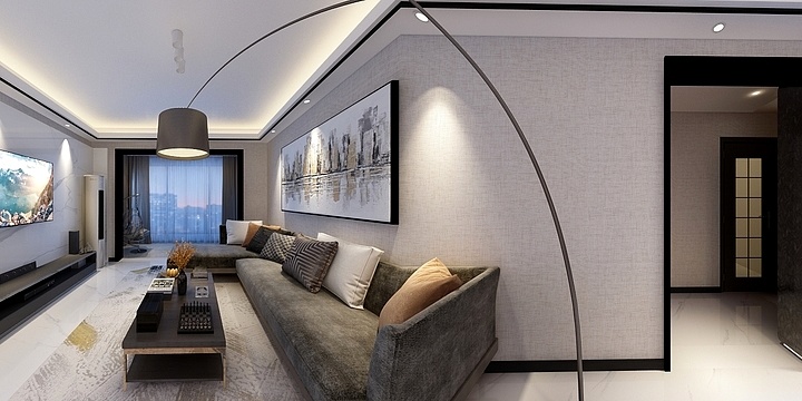 室内设计师鲁俏俏-碧桂园120平日式风格-装修设计方案