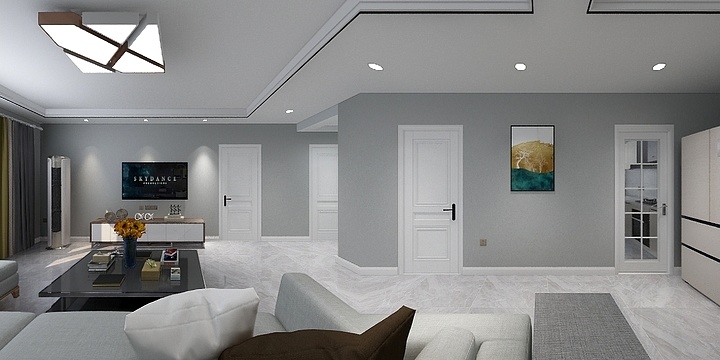 全案设计18609179861-咸阳锋苔花园阳光新城-2019/05/15/00:22:37-装修设计方案