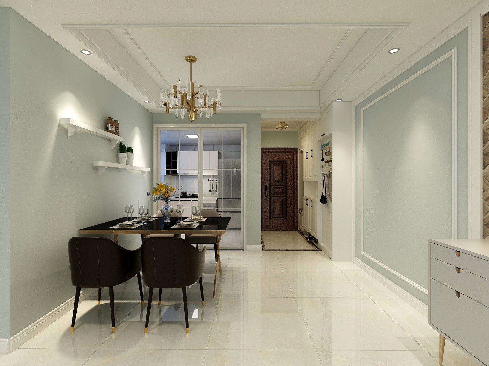 设计师韩工-黄州清华园小区-装修设计方案