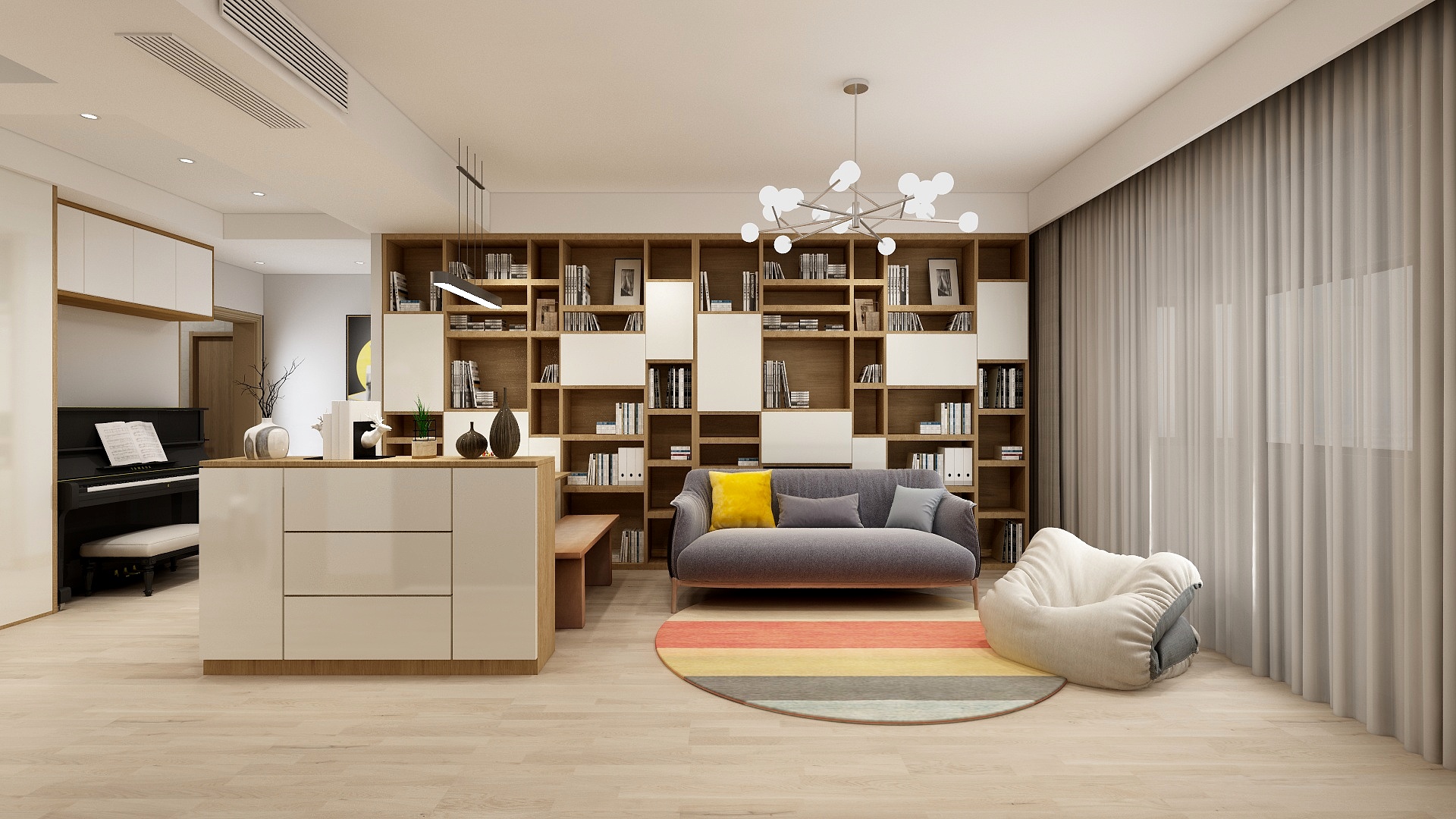 设计师仲安琪-月牙湖花园-装修设计方案