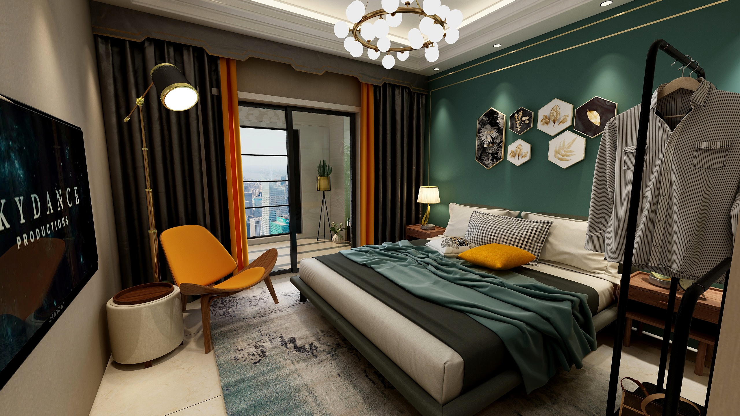 薯条战酱-阳光城檀府现代轻奢149.62m²——蓝花楹整体软装-装修设计方案