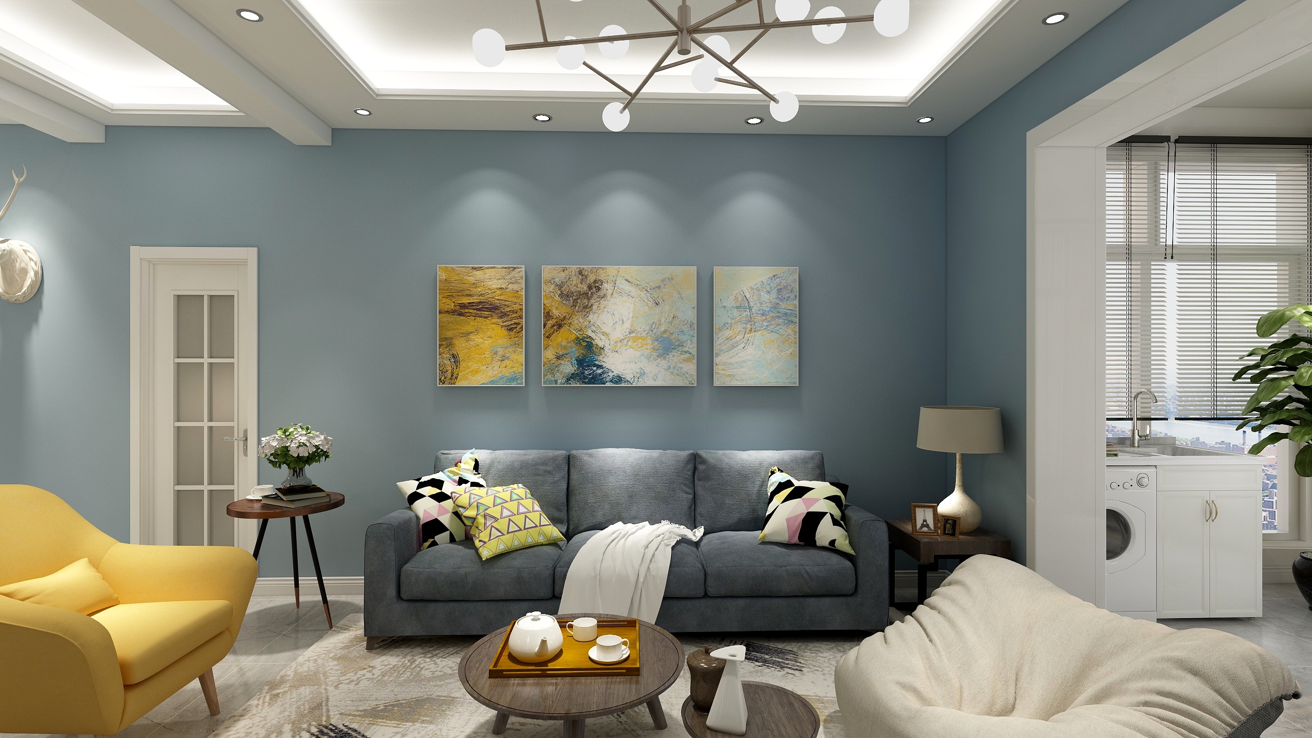 唯品装饰严姮设计-建科10-2-801 框-装修设计方案