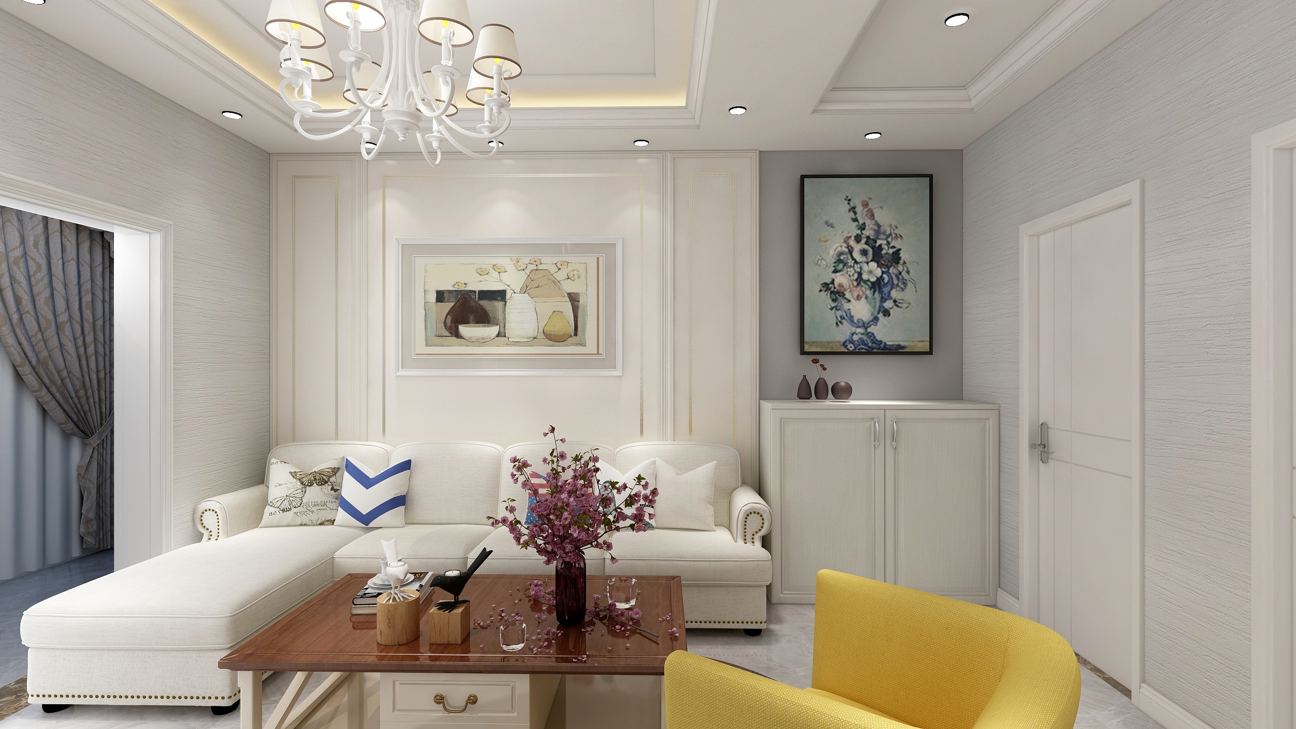 魏阳飞-蜀城映画丨天下城丨简欧-装修设计方案