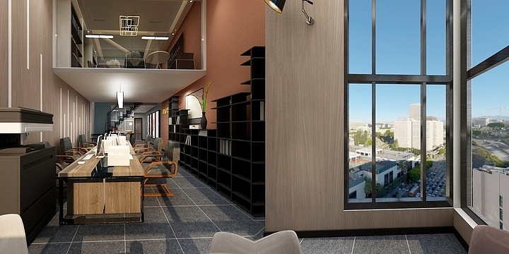 偉度质感空间-华融1106办公室-第二版-装修设计方案