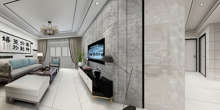 木木林森92-东湖花苑18-2-1602D户型-装修设计方案